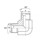 BSP - uhlové 90°